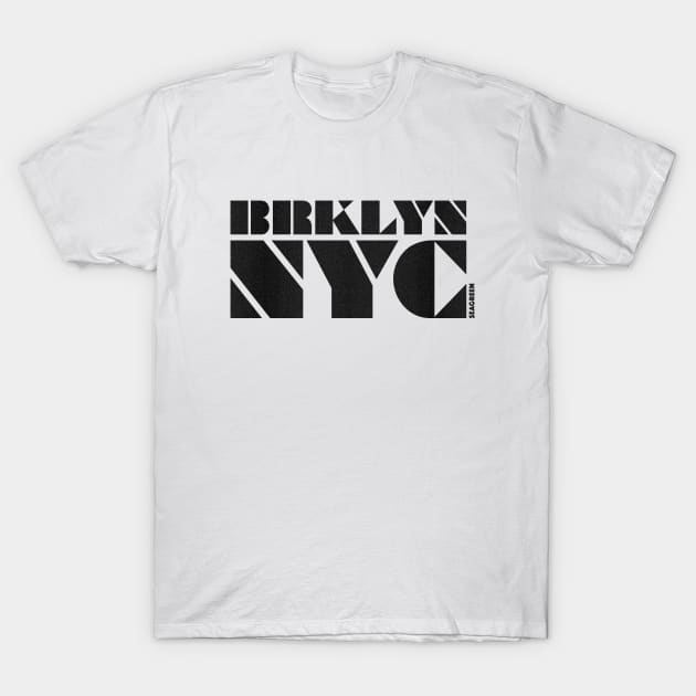 BRKLYN NYC T-Shirt by SeaGreen